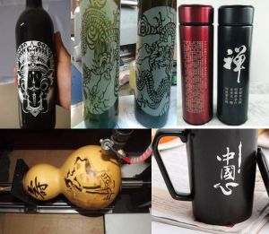宜昌猇亭区酒瓶葫芦工艺品激光雕刻机